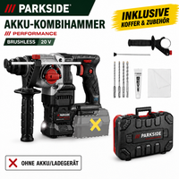 Parkside Performance 20V Akku Kombihammer Pkhap 20-Li A1 Ohne Akku/LadegeräT