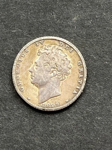 1829 Great Britain Sixpence (1816-1837) — photo from the most recent tracked eBay sale