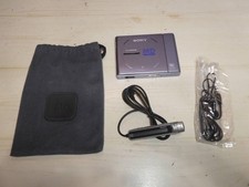 SONY MD Walkman MZ-E25 Portable MiniDisc Player w/ Accessories Japan JP MG01 1.5