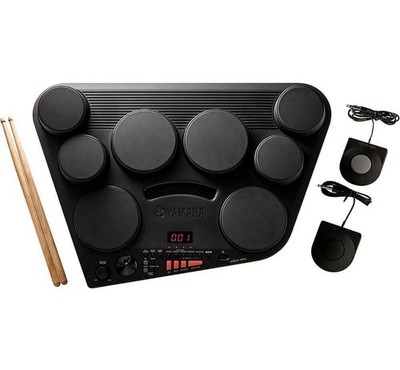 Yamaha DD75AD 8-Touch Sensitive Pad Digital Drum Machine with PA130
