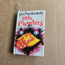 Little Monsters Pop-up Book Jan Pienkowski Minipops Hardcover 1986 Mini VTG