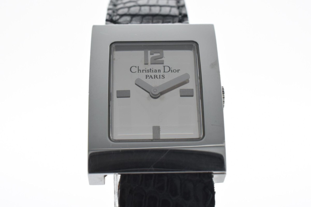 Christian Dior ディオール M 古着 used Christian Dior Dior D78-109 Maris Square Watch Christian Dior