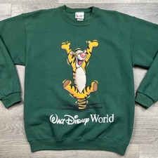 Vintage 90s Walt Disney World Tigger Crewneck Sweatshirt Medium M EXCELLENT 