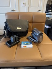 Canon MV900 MiniDV Film Camera W/ 2 Batteries, Charger, MiniDV Tapes, Untested