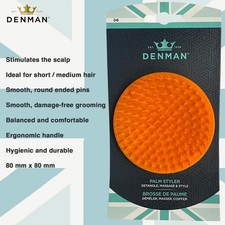 Denman D6 Orange Be-Bop Head Massage & Shampoo Stimulating Hair Brush