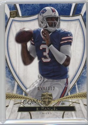 2013 Topps Supreme Blue 59/112 EJ Manuel #98 Rookie RC 3f7