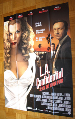 L.A. Confidental Kevin Spacey Russel Crowe Kim Basinger Orig. Kino-Großplakat A0