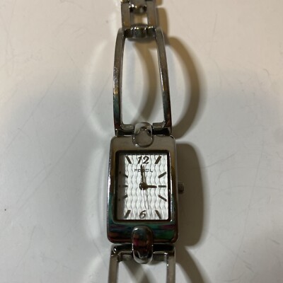Fossil Watch Women Silver Tone Rectangle Dial ES-1501  display picture 2