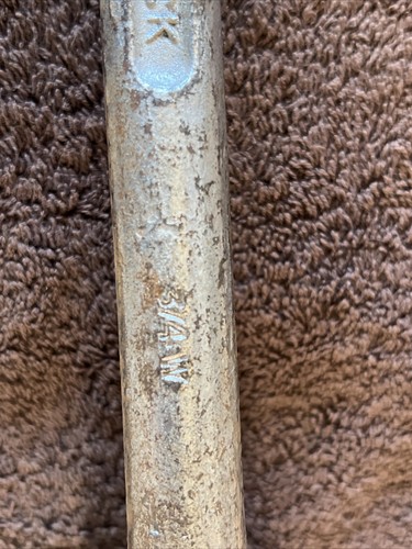 VINTAGE KING DICK OFFSET RING SPANNER 3/4bs 11/16W King dick 3/4W Made England - Picture 6 of 11
