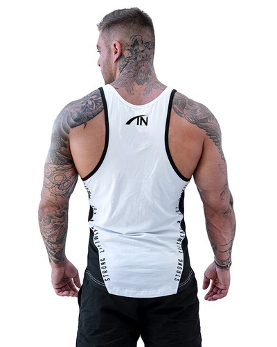 Men Gym Workout Singlet Sport Training Tank Top Vest Muscle Bodybuilding T-Shirt - Picture 15 of 20