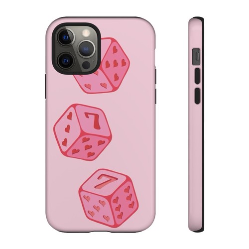 Playful Heart Dice Phone Case - Tough Protection for Game Lovers - 第 111/257 張圖片