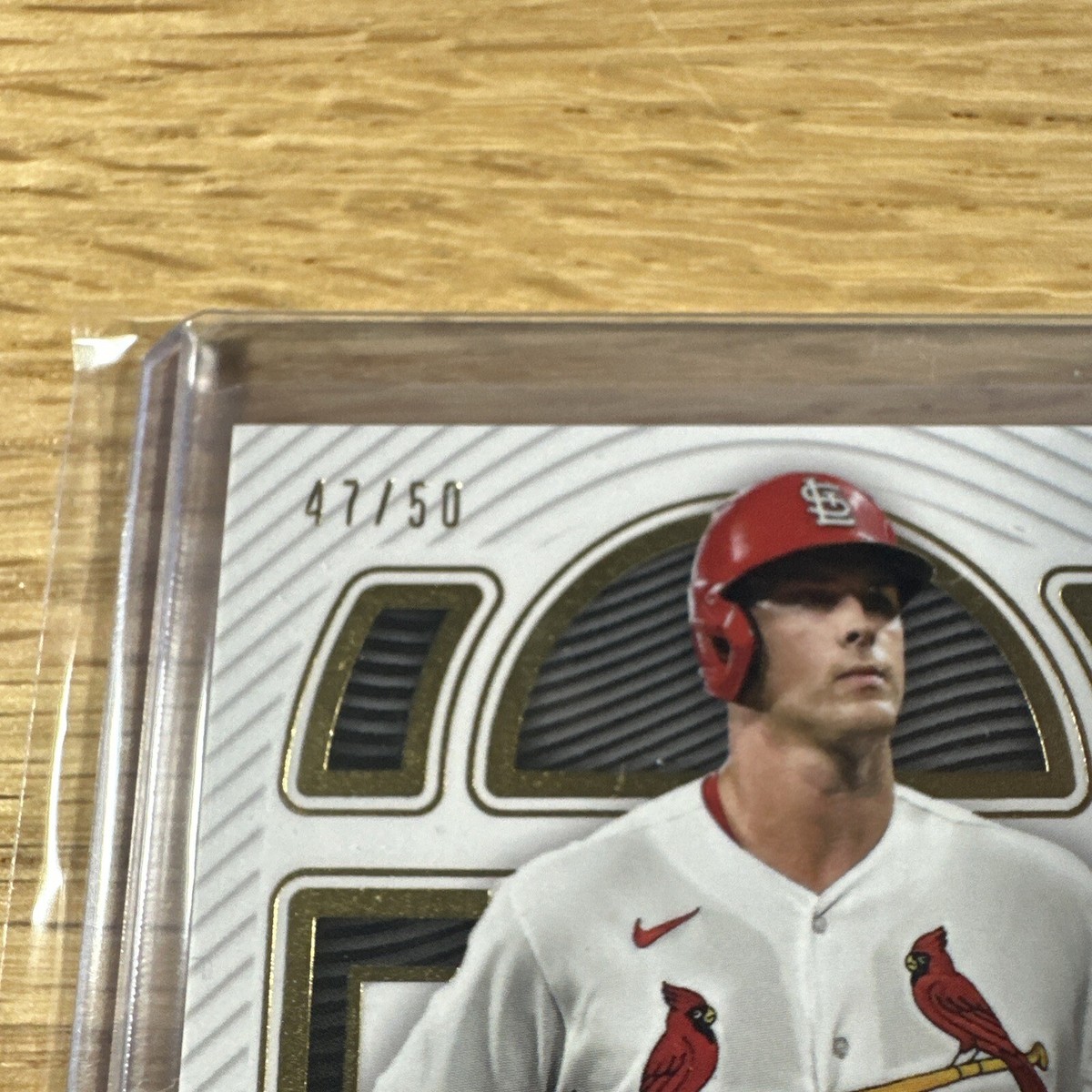 2023 Topps Definitive Nolan Gorman RC Rookie Auto #/50 Autograph 