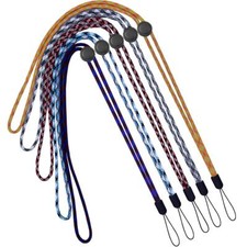Adjustable Lanyard 5-Pack Neck Strap for Keys Pen Phone or ID Holder