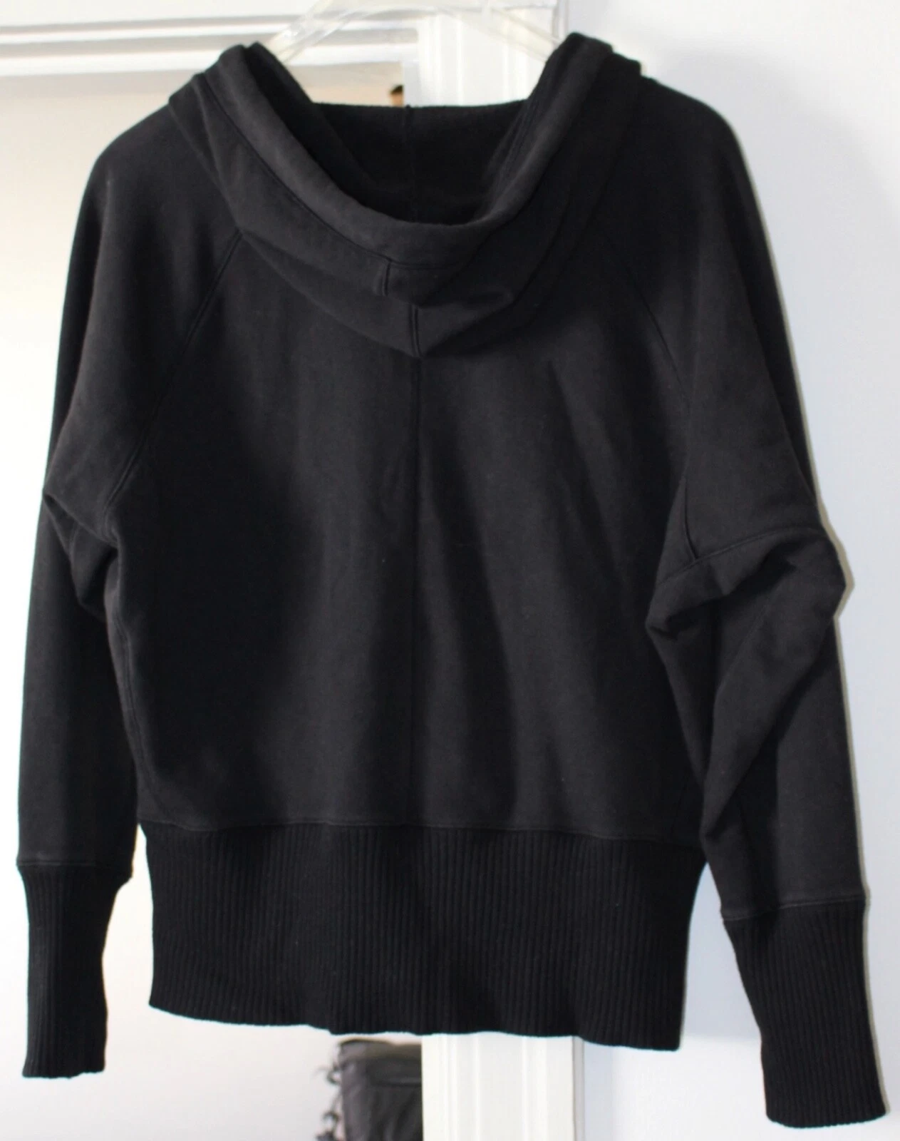 UNDERCOVER Victoria Secret VSX Sport Felpa con cappuccio e zip intera a forma di bozzolo con costine Large