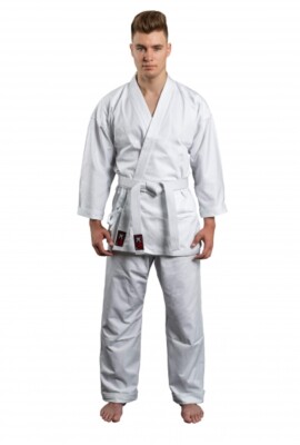 Karateanzug Karate-Gi Bushido weiß 8oz