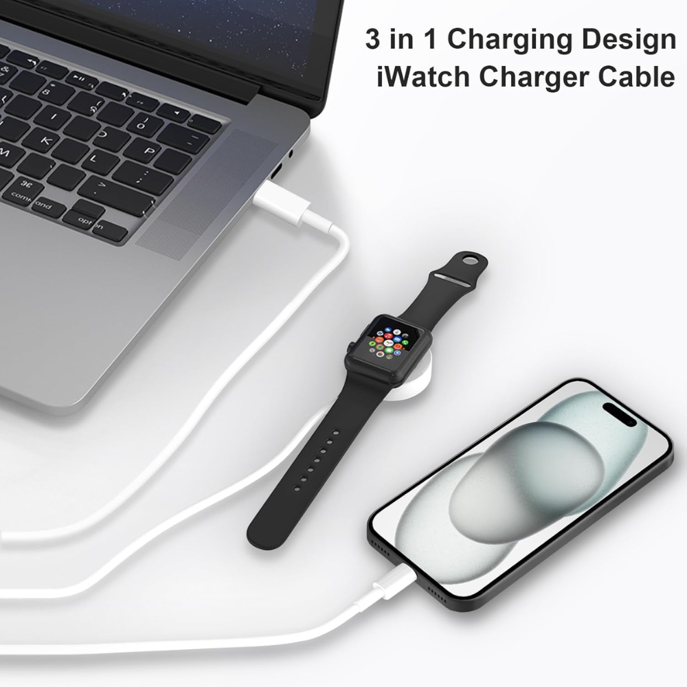 apple watch wireless magnetic charger iphone