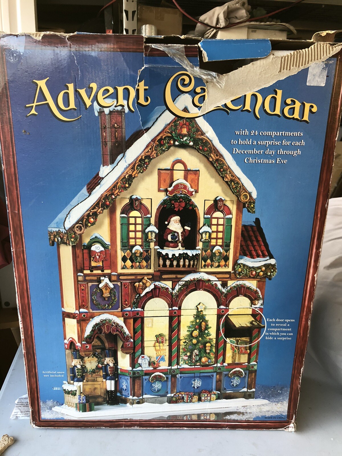 costco-christmas-advent-calendar-24-doors-wooden-santa-victorian-house-663167-ebay