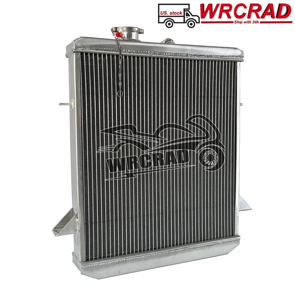 Radiador manual de refrigeración de aluminio completo para TRIUMPH TR4A 1965-1968 1966 1967 MT Foto 2 de 4