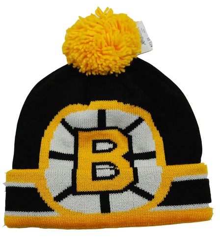 Pom Knit Hockey Hat/Beanie | eBay