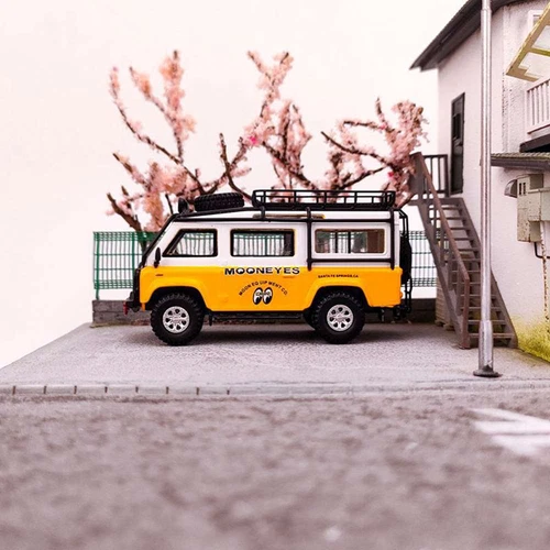 1:64 Master Land Rover Defender Van Diecast Auto Modelle Hobby Sammlerstücke Geschenke - Bild 14 von 19