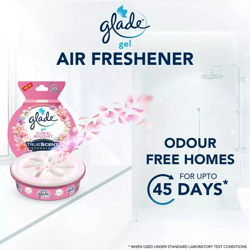 Gel Ambientador Glade Gel Floral Perfección Gel - Para Fragancia Duradera - 75 g Foto 3 de 4
