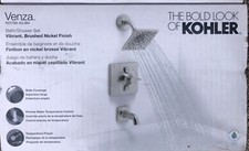 Kohler Venza Shower Faucet Brushed Nickel R22799-4G-BN
