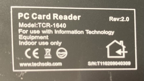 Lettore Card Reader Techsolo TCR-1640 NERO Interno 3,5" - Foto 2 di 3