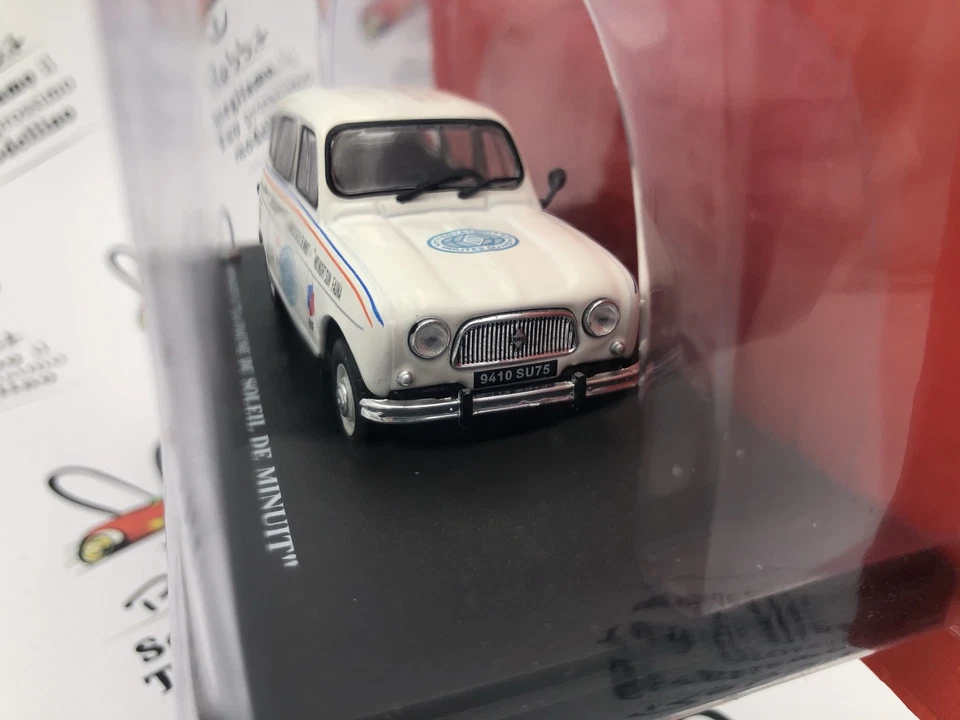 DIE CAST " RENAULT 4 LA FAURE DU SOLEIL DE MINUTI " RENAULT 4L SCALA 1/43 - Immagine 3 di 3