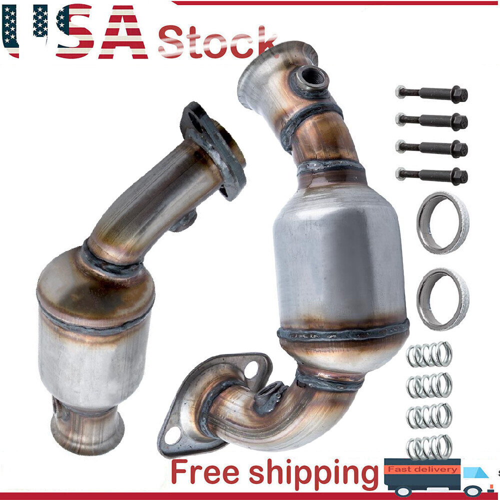 For 2002 2003 Jeep Liberty 3.7L V6 D/Side & P/Side Catalytic Converters