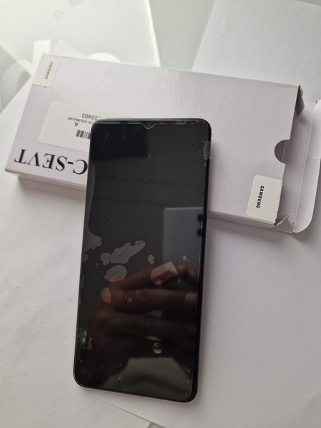 Original Samsung Galaxy A12 A125F Lcd Display Bildschirm Touchscreen + Rahmen-image