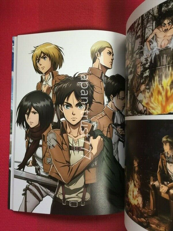 Attack on Titan Anime Illustrations Art Book Shingeki no Kyojin from Japan  Book