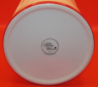 Pioneer Woman Utensil Holder Crock White Linen Red Rim Cottage Core Farmhouse — photo 3