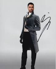 REGE JEAN PAGE signed Autogramm 20x25cm BRIDGERTON in Person autograph