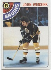 1978 Topps Hockey #133 John Wensink