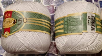 Omega Crochet No.5 [50grs] - 100% Mercerized Cotton Thread