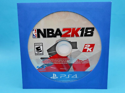 NBA 2K18 - Sony PlayStation 4    Disc Only in Paper Sleeve,tested and working!!