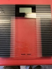 Health O Meter Glass Digital Weight Tracking Bathroom Scale HDM601-53