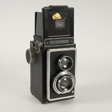 Zeiss Ikon Ikoflex I 850/16 120 Film Camera w/ Novar 75mm f/3.5 Lens - PARTS