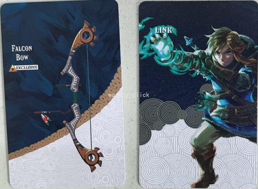 US 25/38/40pcs/set BOTW TOTK amiibo Cards Zelda Tears of the
