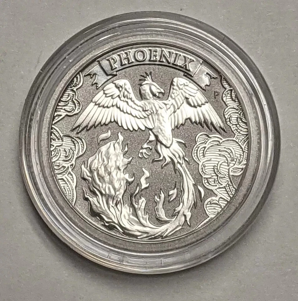 2022 Australia Phoenix 1/4 oz Platinum Coin - In Capsule - Image 2 of 4