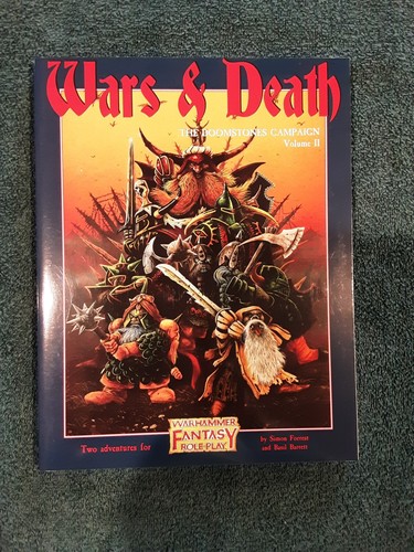 Games Workshop: Warhammer Fantasy Wars & Death Doomstones Vol. II NM: Hogshead - Picture 1 of 2