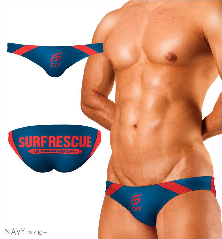GX3 ジーバイスリーSURF RESCUE 競パン S ビキニ RED/YEW GX3 ジーバイスリーSURF RESCUE 競パン S ビキニ RED/YEW - メルカリ