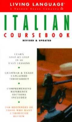 Basic Italian Coursebook: Revised and Updated (LL(R) Complete Ba - VERY GOOD