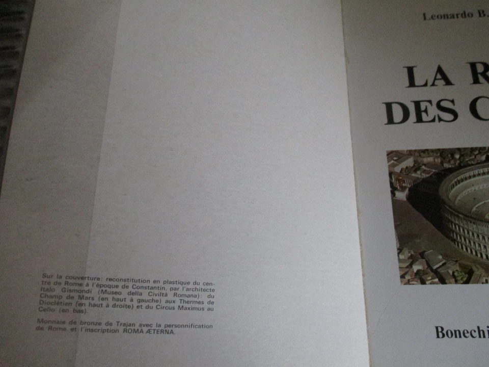 DAL MASO Léonardo. - La Rome Des Césars - 1981 - Broché comme neuf - Photo 4/4