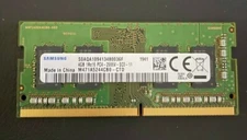 Samsung Laptop Memory RAM DDR SDRAM 2 x 4gb (8gb)