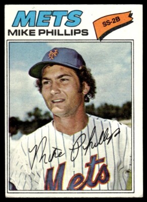 1977 Topps Mike Phillips New York Mets #352