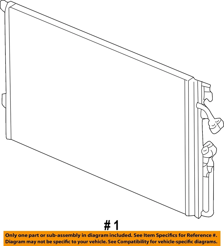 Used A/C Condenser fits: 2007 Saturn Ion Grade A - Image 4 of 4