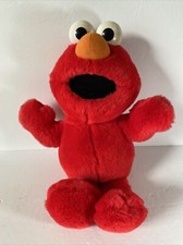 Tickle Me Elmo Vintage Tyco 1995 Sesame Street 16" Plush Stuffed Animal Tested