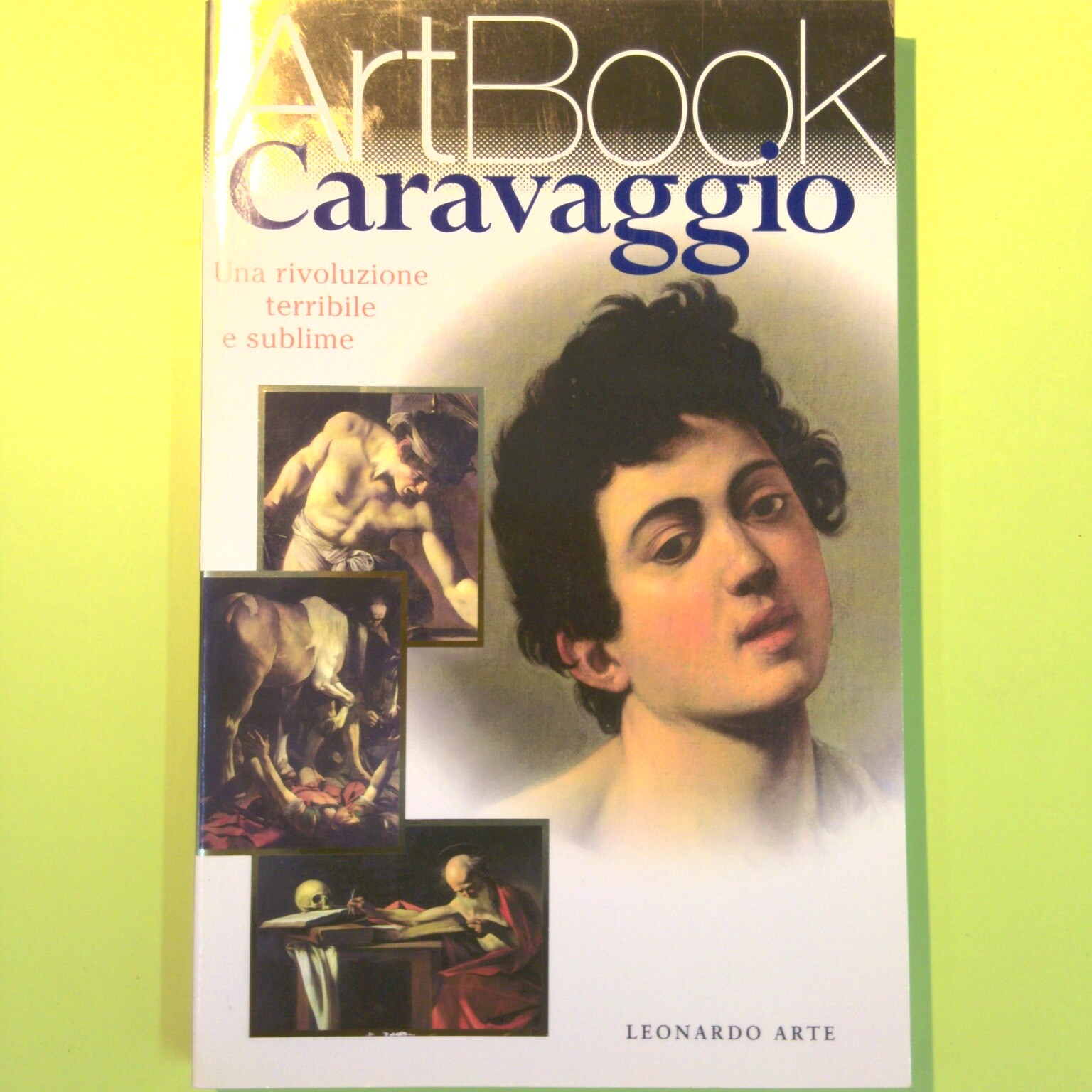 CARAVAGGIO ARTBOOK LEONARDO ARTE