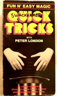 Fun N' Easy Magic Quick Tricks With Peter London Vhs Star Classic